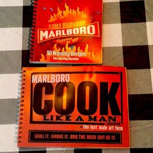 🍳Marlboro cookbooks, two books. One price!🍗🍗